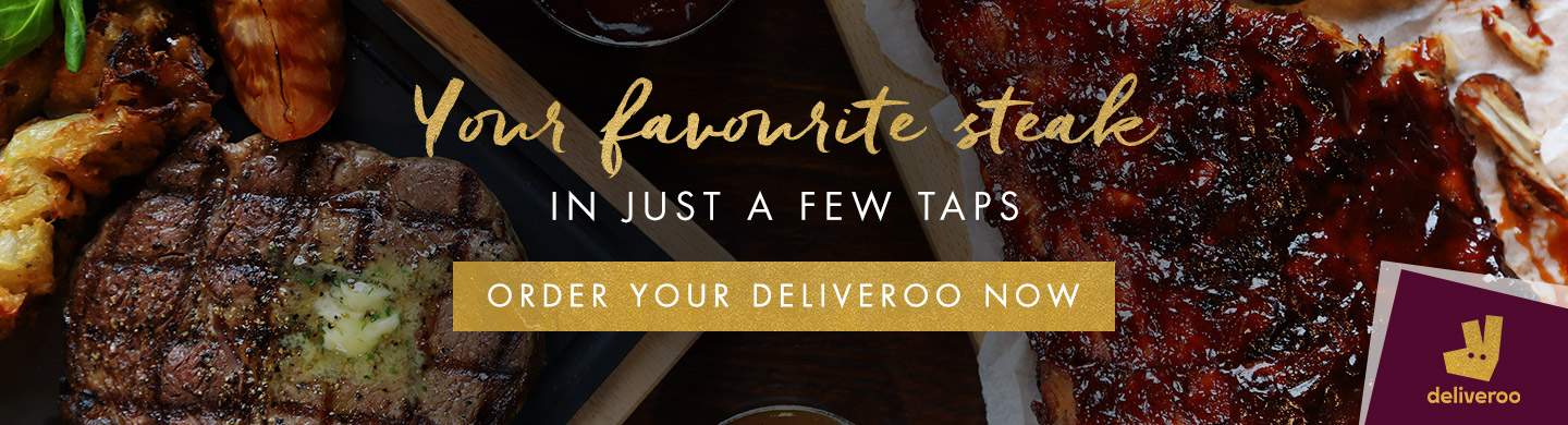 Deliveroo at Miller and Carter Charwood